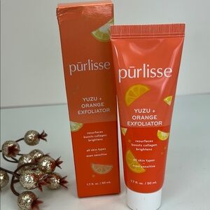 Purlisse Yuzu + Orange Exfoliator - Orange for all skin types NEW! 1.7 fl. oz.